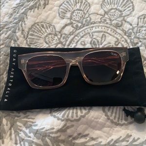 Quay pink sunglasses